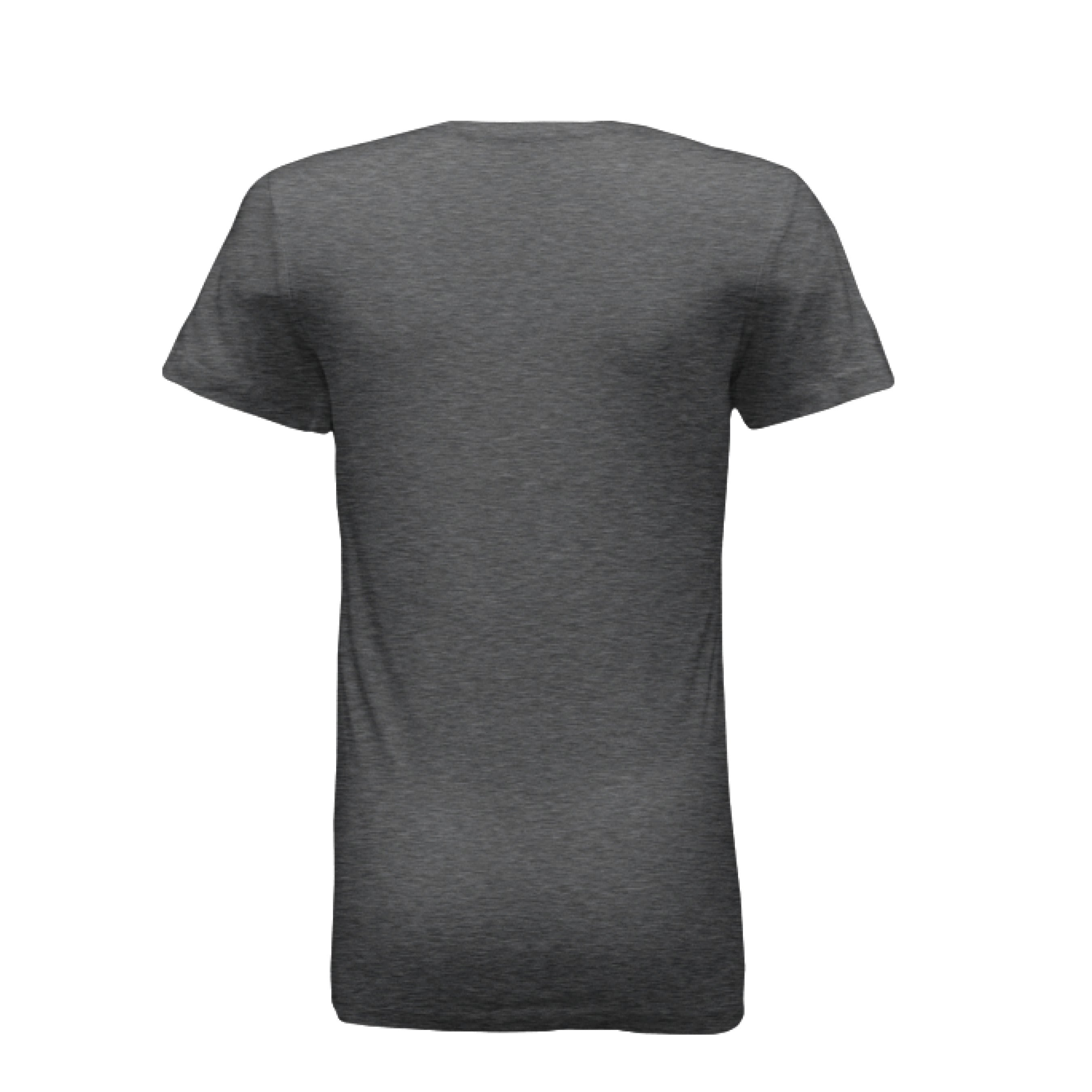 DRK GREY HEATHER - BACK