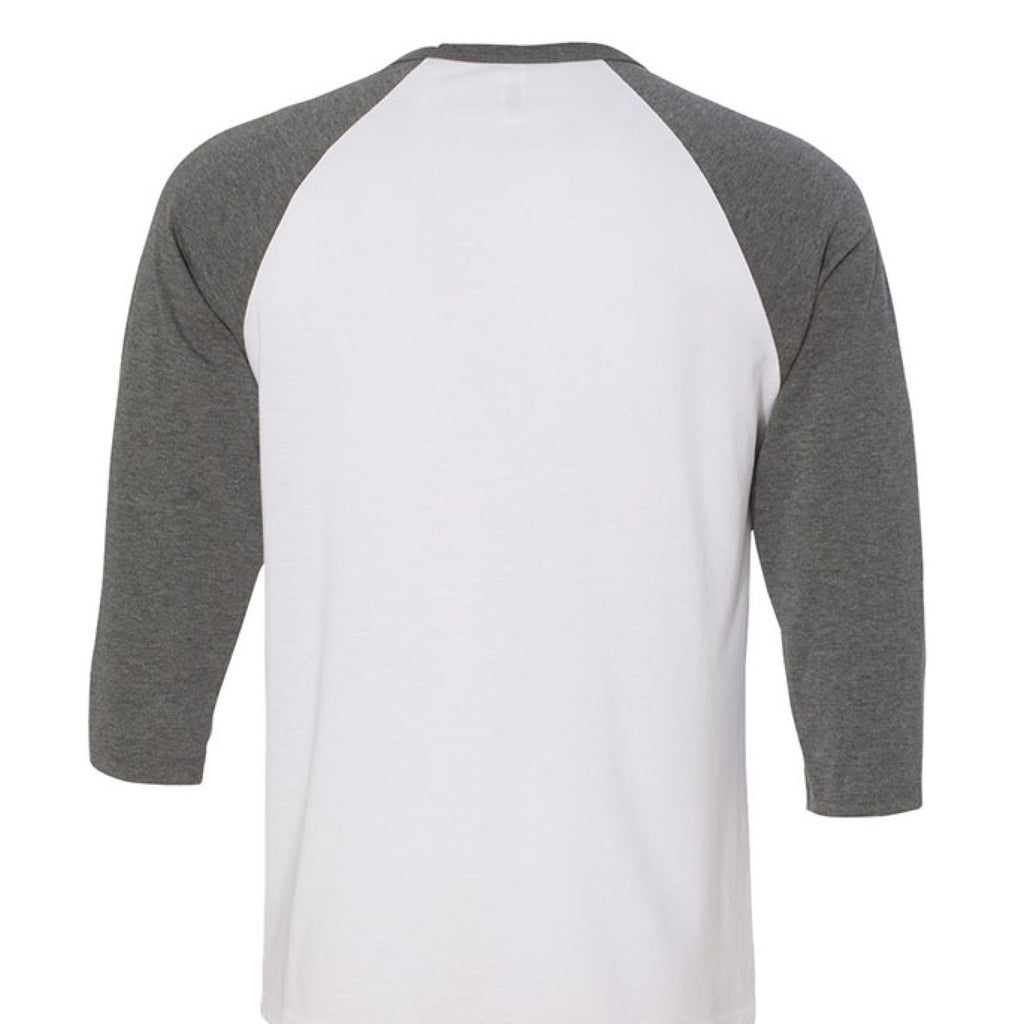 WHITE/ DEEP HTHR - BACK